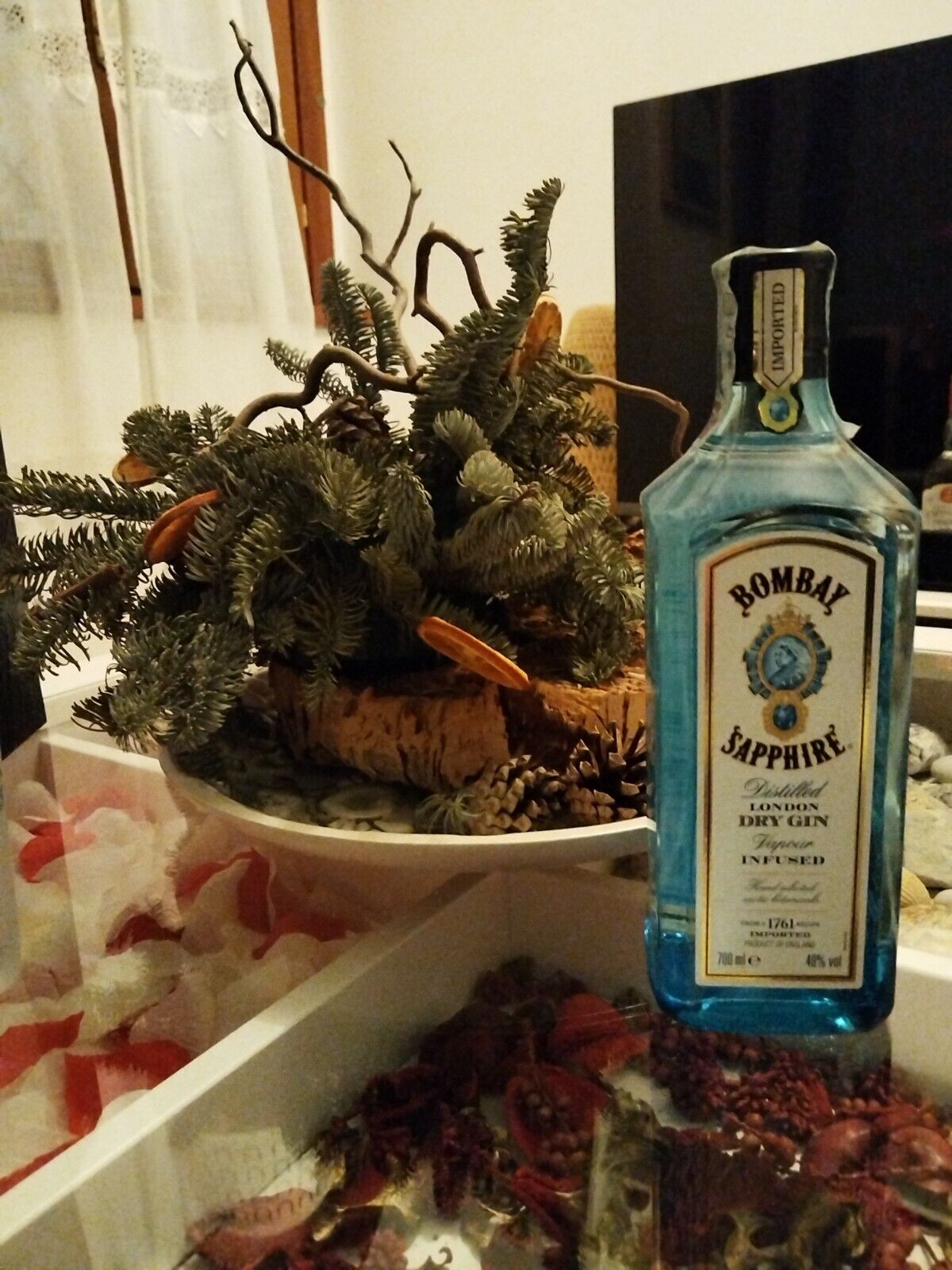 GIN BOMBAY SAPPHIRE LONDON DRY GIN