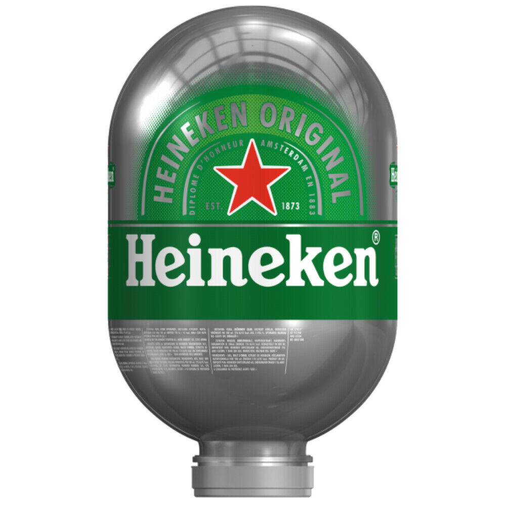 Heineken fusto birra 8lt per impianto Blade