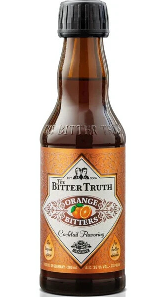 THE BITTER TRUTH ORANGE BITTERS 200 ML 39% VOL - AROMI PER COCKTAIL