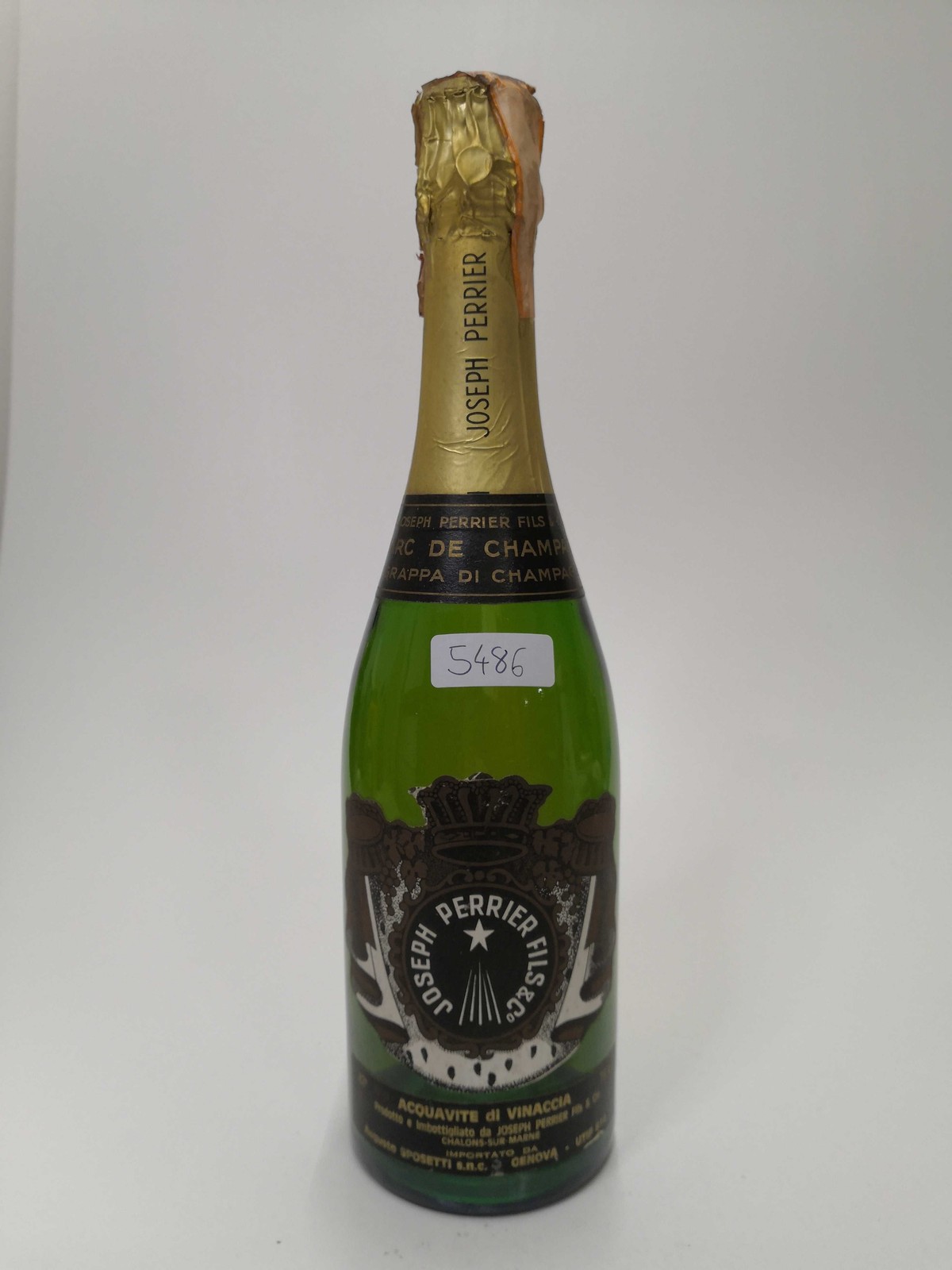 Vintage Bottle - Joseph Perrier Marc De Champagne 0,73 lt. - COD. 5486