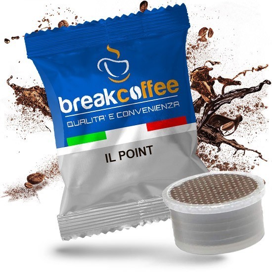 100 Capsule Caffè Break Coffee Cremoso - Compatibili Lavazza Espresso Point