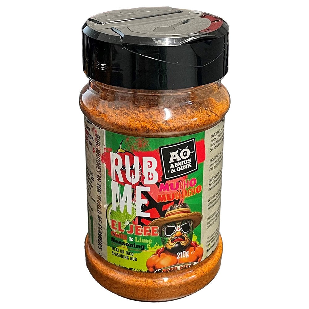Rub Chilli X Lime El Jefe 210g Rub Me