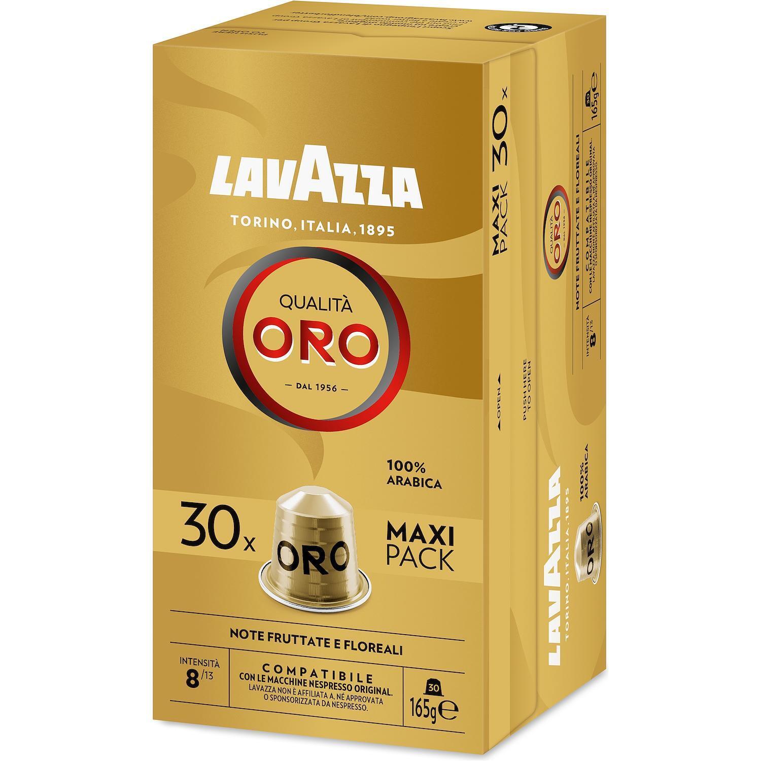 Capsule Caffe' Lavazza Nespresso Oro 30 capsule