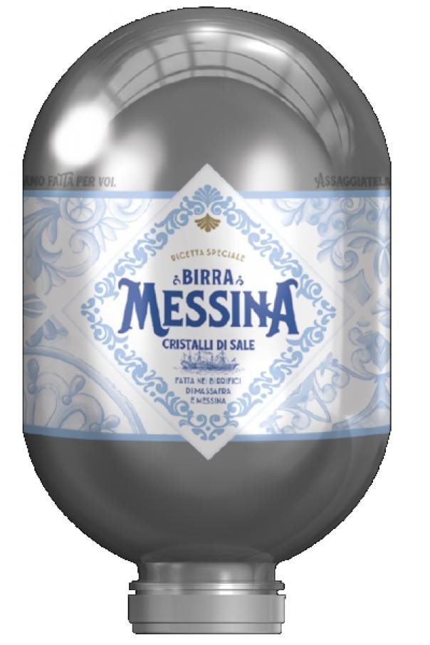 MESSINA BIRRA CRISTALLI DI SALE FUSTO BLADE 8 LT.
