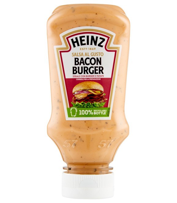 HEINZ SALSA AL GUSTO BACON BURGER ML.220