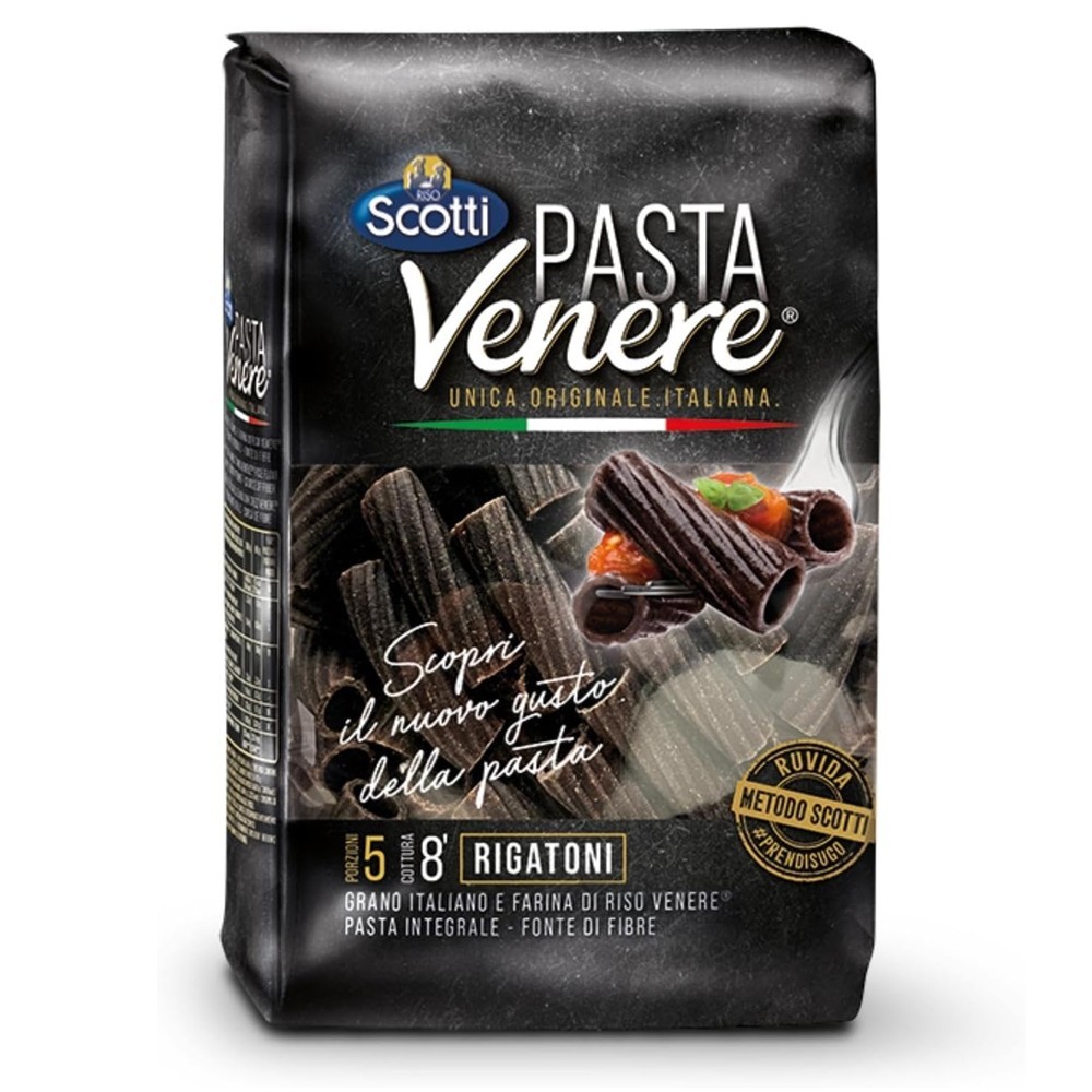 SCOTTI PASTA VENERE INTEGRALE RIGATONI DI RISO GR.400