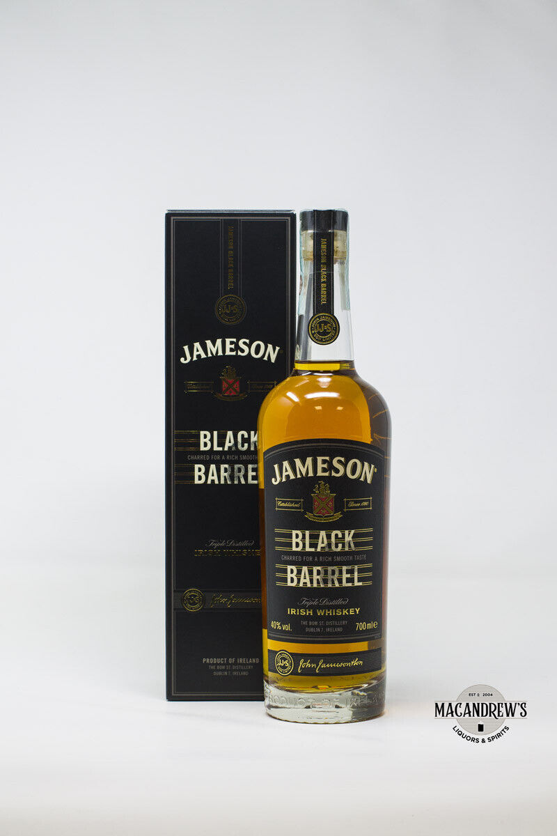 Irish Whiskey JAMESON Black Barrel con Box