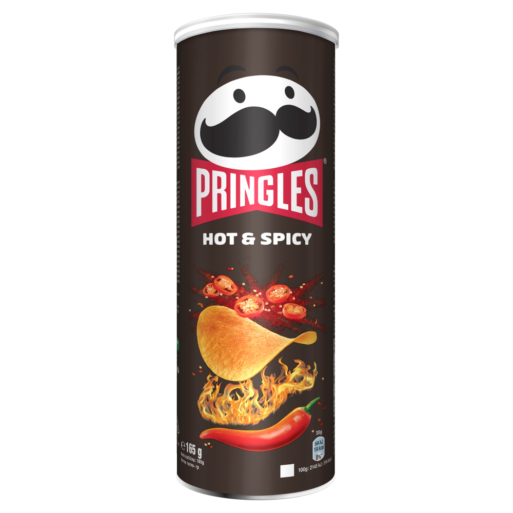 Pringles Hot & Spicy Chips 165 G