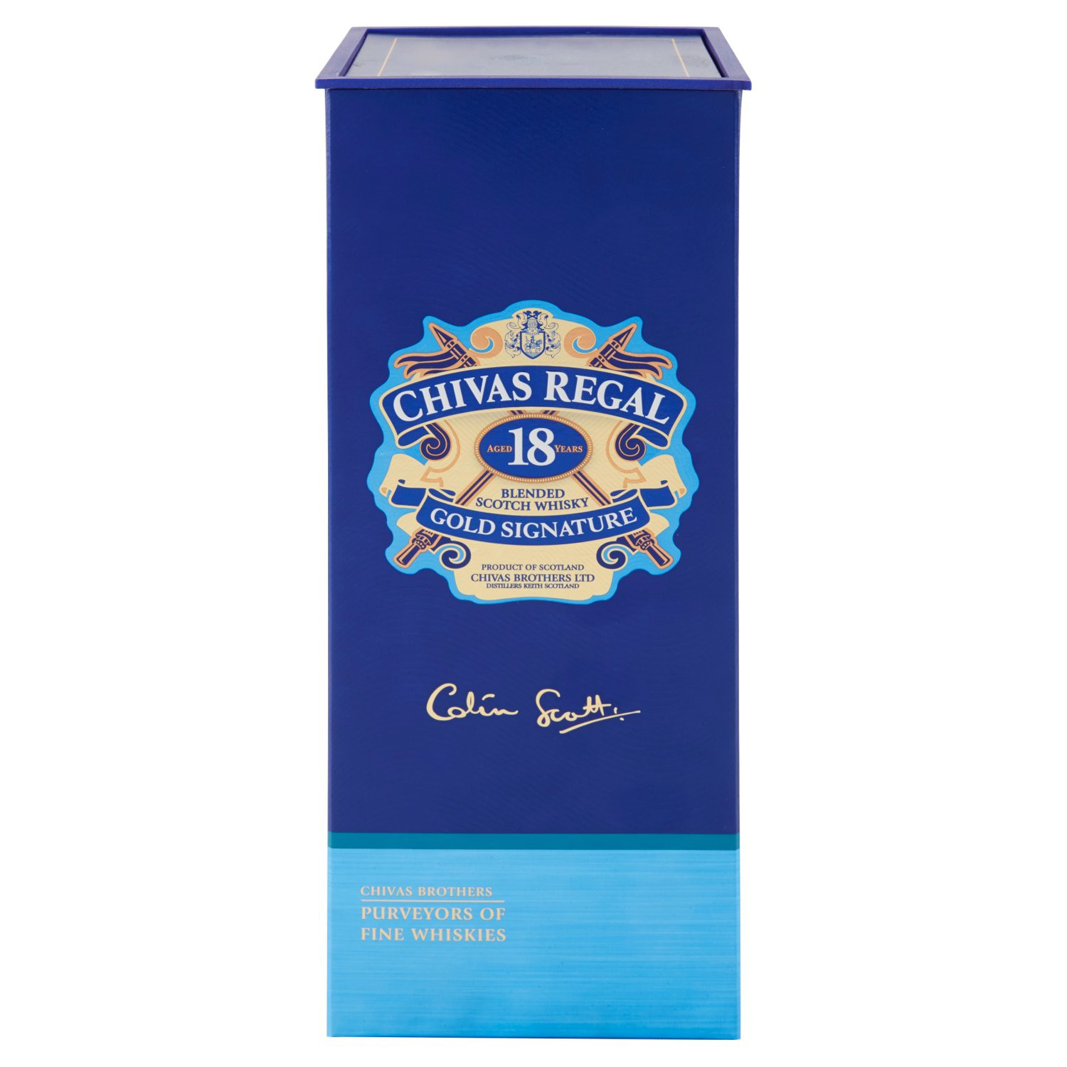 Chivas Regal Aged 18 Years Blended Scotch Whisky Gold Signature 70 cl