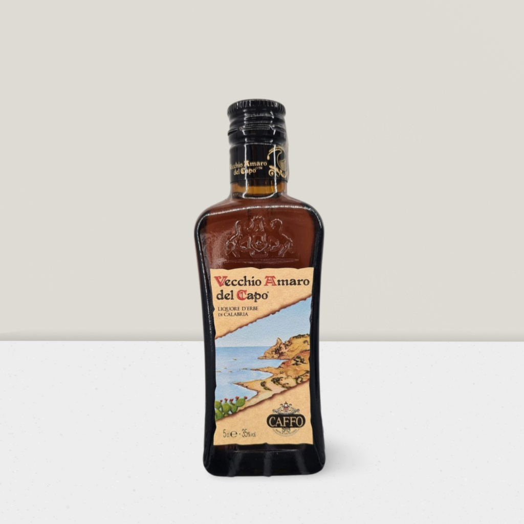 Vecchio Amaro del Capo bottiglia mignon miniatura tascabile bomboniera regali