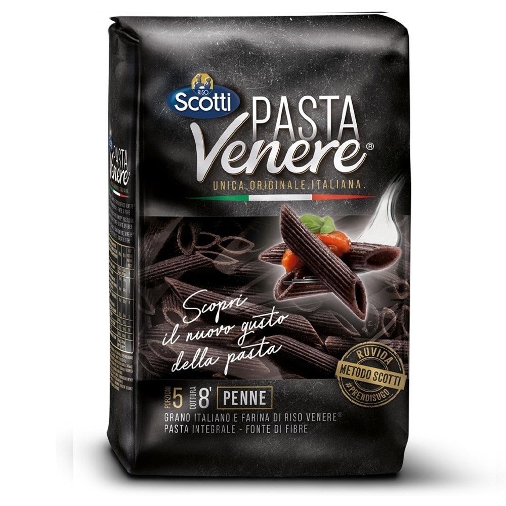 SCOTTI PASTA VENERE INTEGRALE PENNE DI RISO GR.400