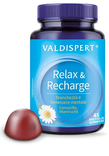 Relax &amp; Recharge Valdispert 45 Pastiglie Gommose