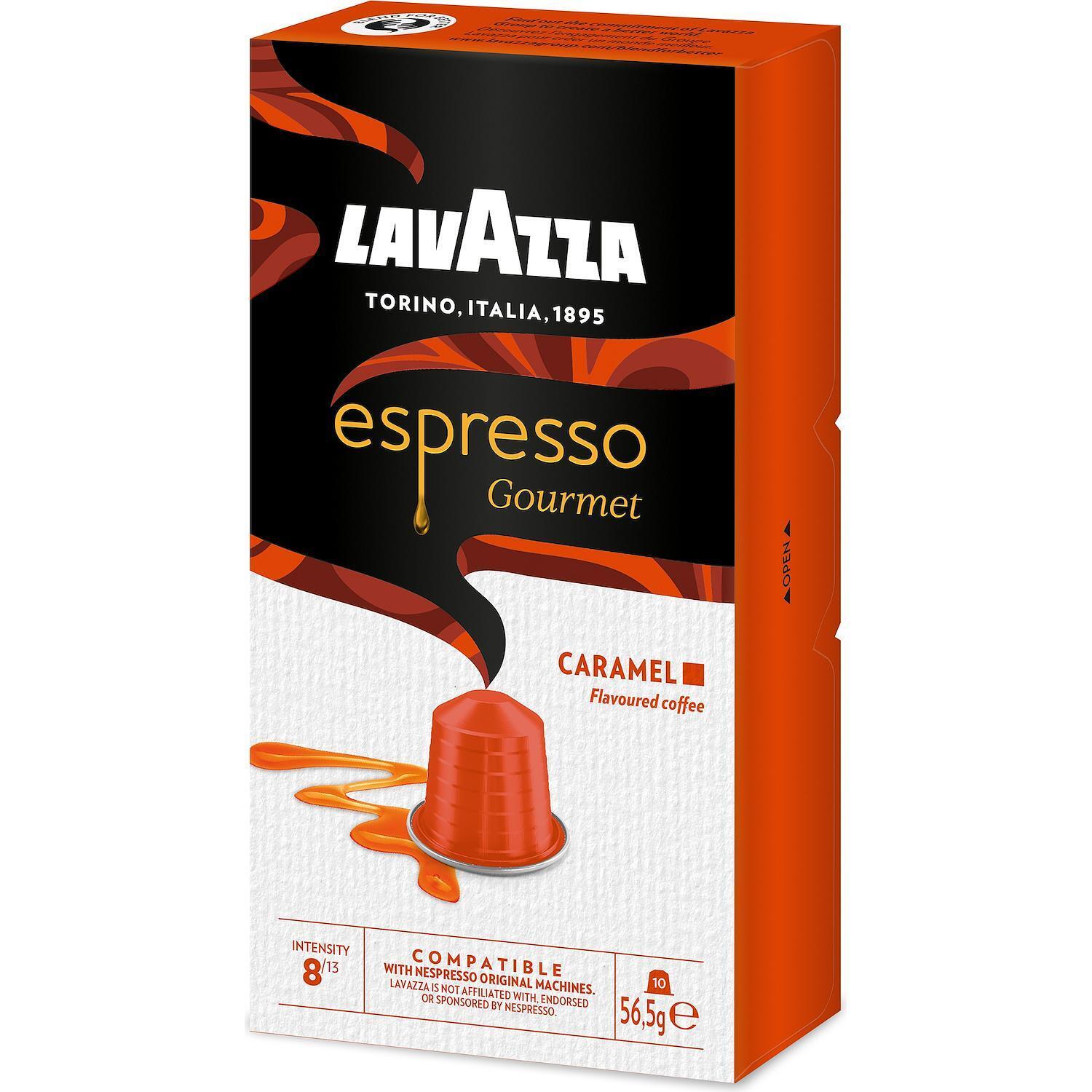 Capsule Caffe' Lavazza Nespresso Gourmet Caramel 10pz