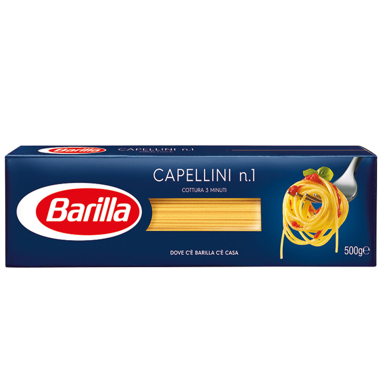 BARILLA I Classici Capellini N.1 500 Grammi Cottura 3 Minuti