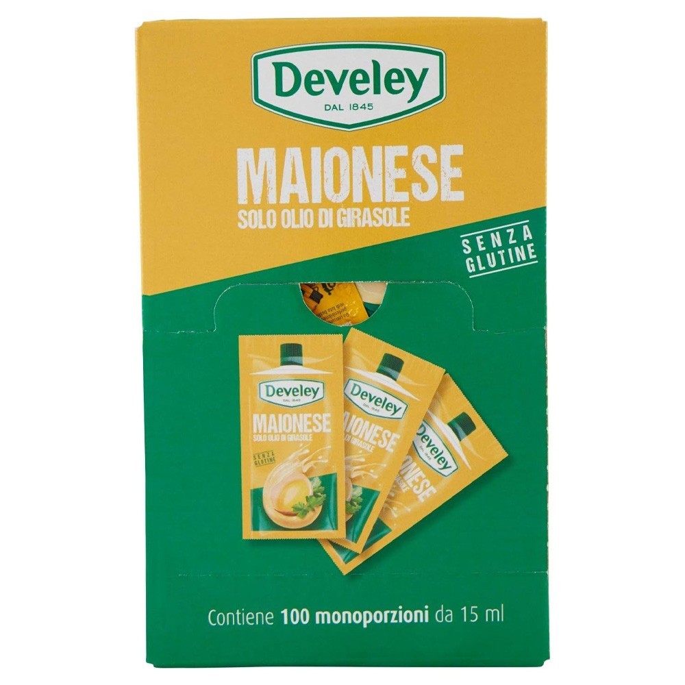 DEVELEY MAIONESE IN BUSTINE MONODOSE GR.15 X 100 PEZZI