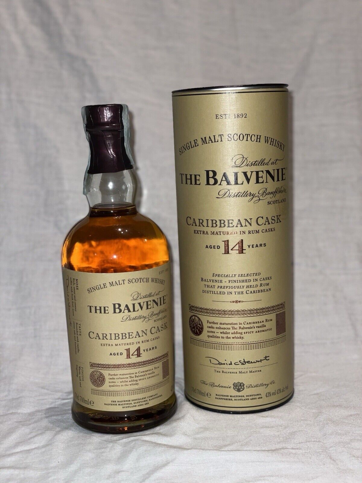 The Balvenie 14 Years Old Caribbean Cask