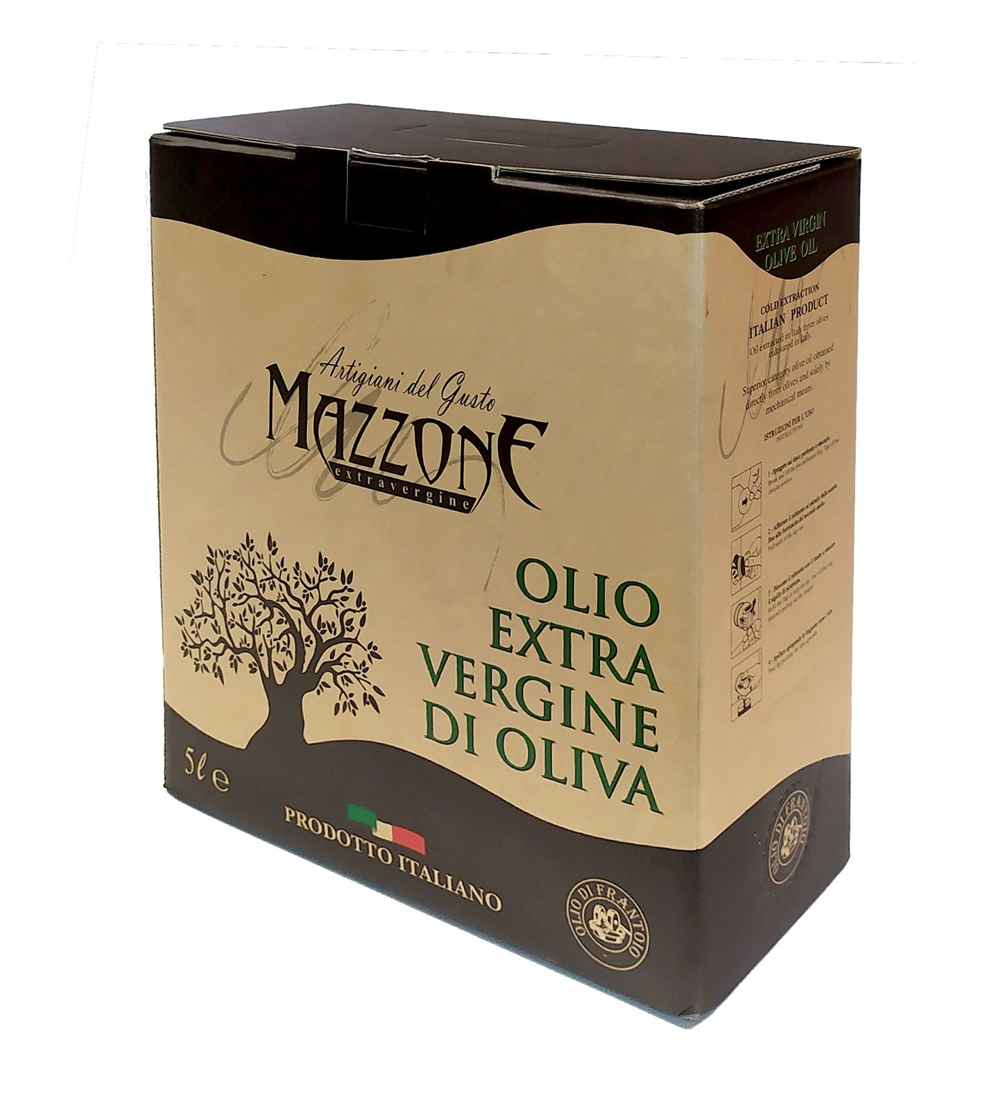Olio EVO Coratina 5L – Estratto a Freddo – Frantoio Mazzone