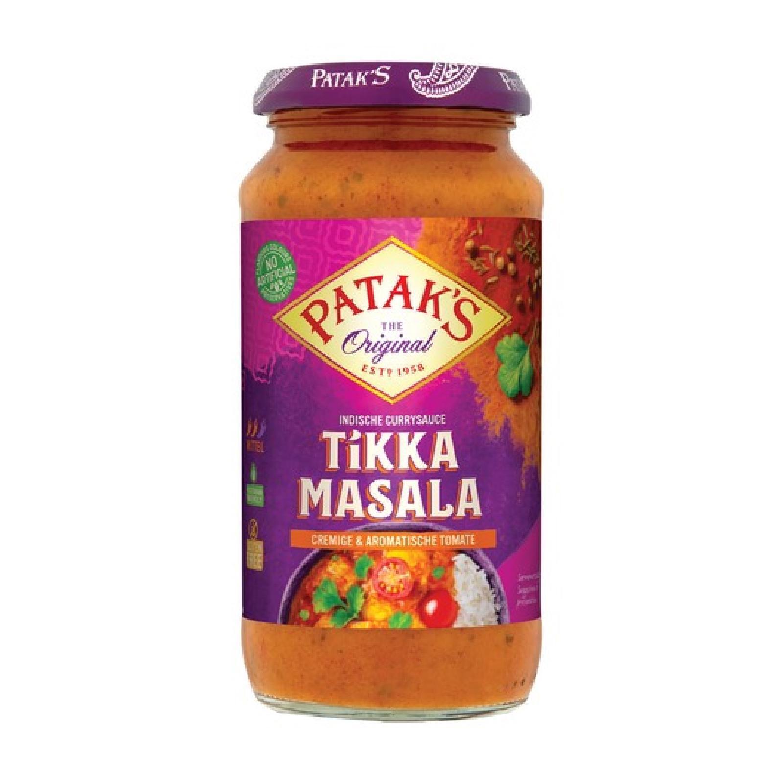 Salsa Patak's Tikka Masala Salsa Piccante 450 g Thailandese Asian Sauce