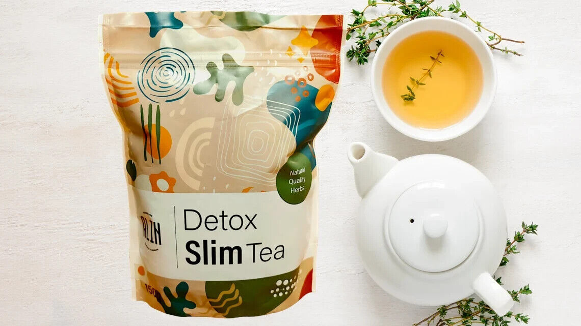 Alin Detox Slim Tea Natural Herbal Blend Tea 21 giorni programma di disintoss...