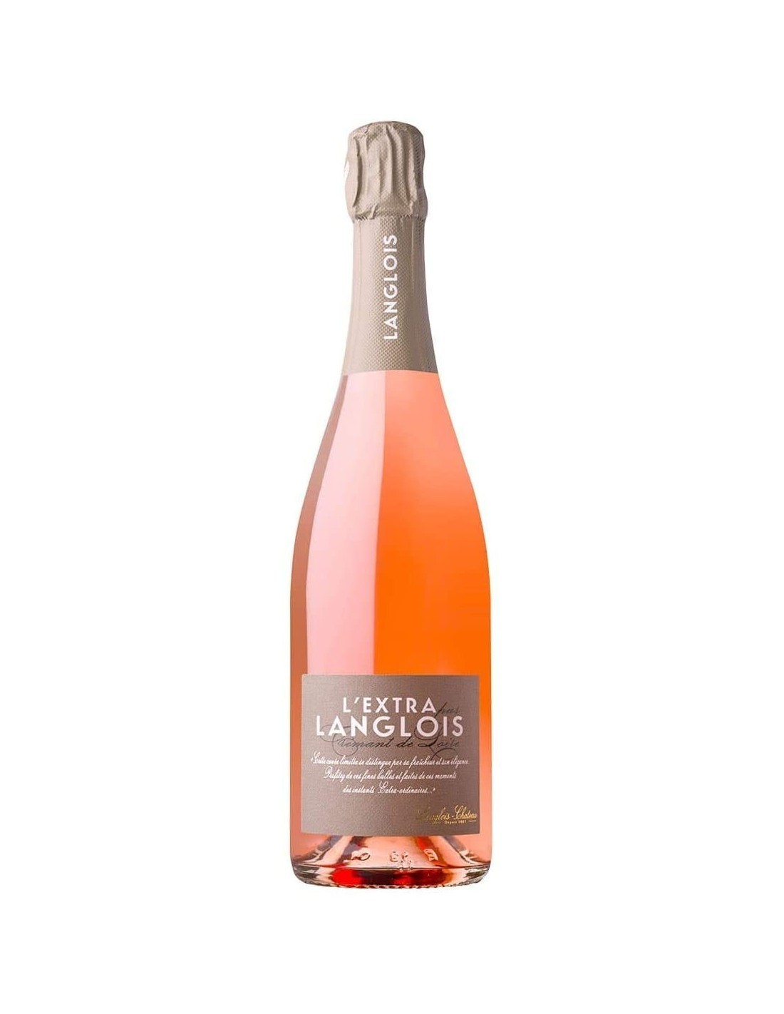 L'EXTRA PAR LANGLOIS ROSE' E. DRY CL 75 LANGLOIS