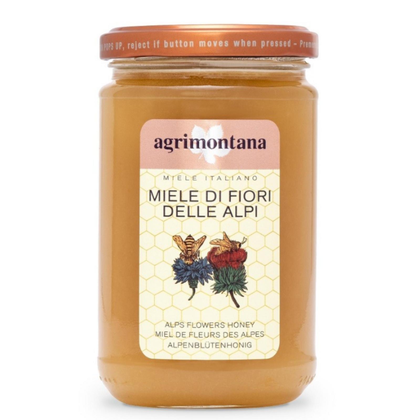 Miele Agrimontana Miele Fiori Delle Alpi Piemontesi 400 g Colore Chiaro