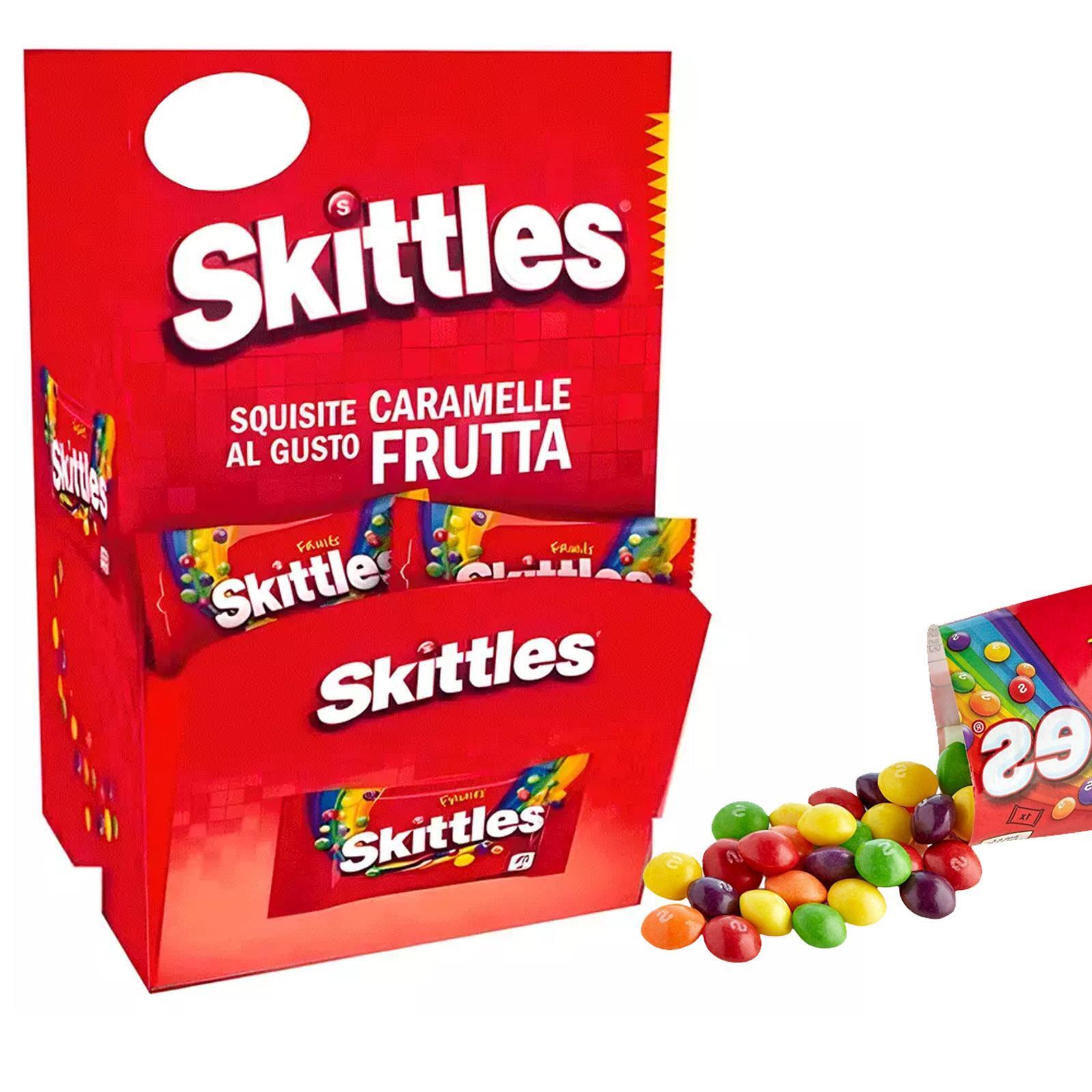 Caramelle Skittles Fruit Frutta Classic Espositore da 42 Bustine da 38 g