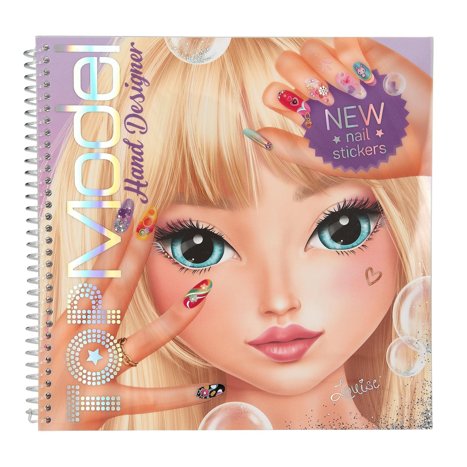 Depesche 13029 TOPModel - Hand Designer Malbuch, mit 46 Seiten zum Gestalten kre