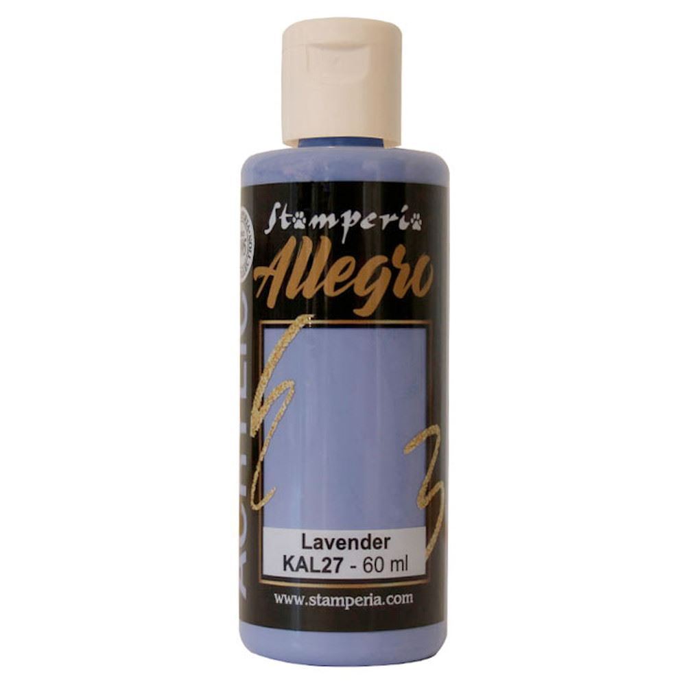 Colore acrilico Lavanda ml 59 - Colori acrilici Allegro by Stamperia