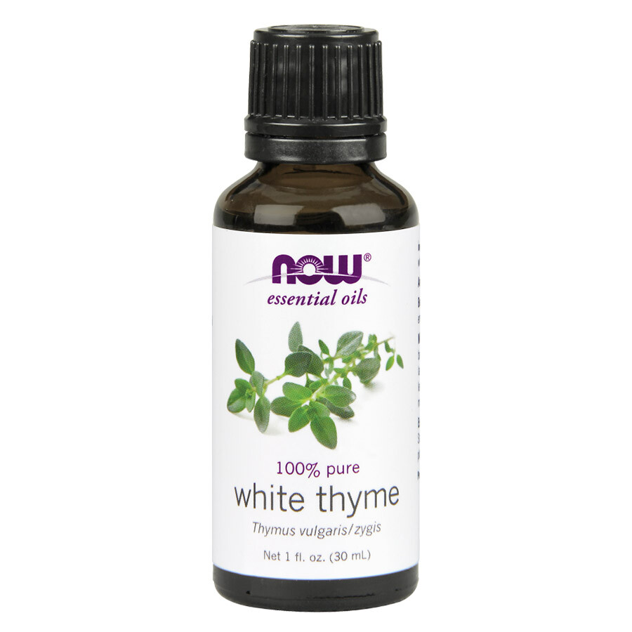 NOW FOODS Essential White Thyme Oil 30ml NOW7635
