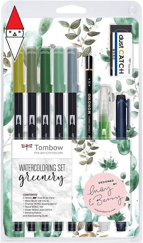 ARTICOLO DISEGNO KOHINOOR SET COLORI DA LETTERING TONI VERDE