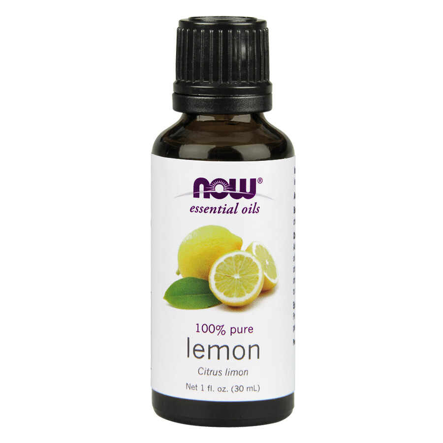 NOW Foods ORGANIC LEMON OIL 30ml by Olio essenziale di limone NOW7565
