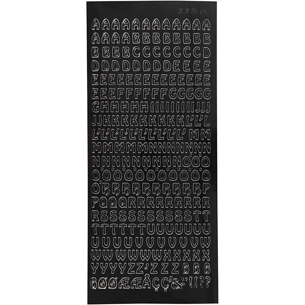Creativ Stickers, Black, One Size