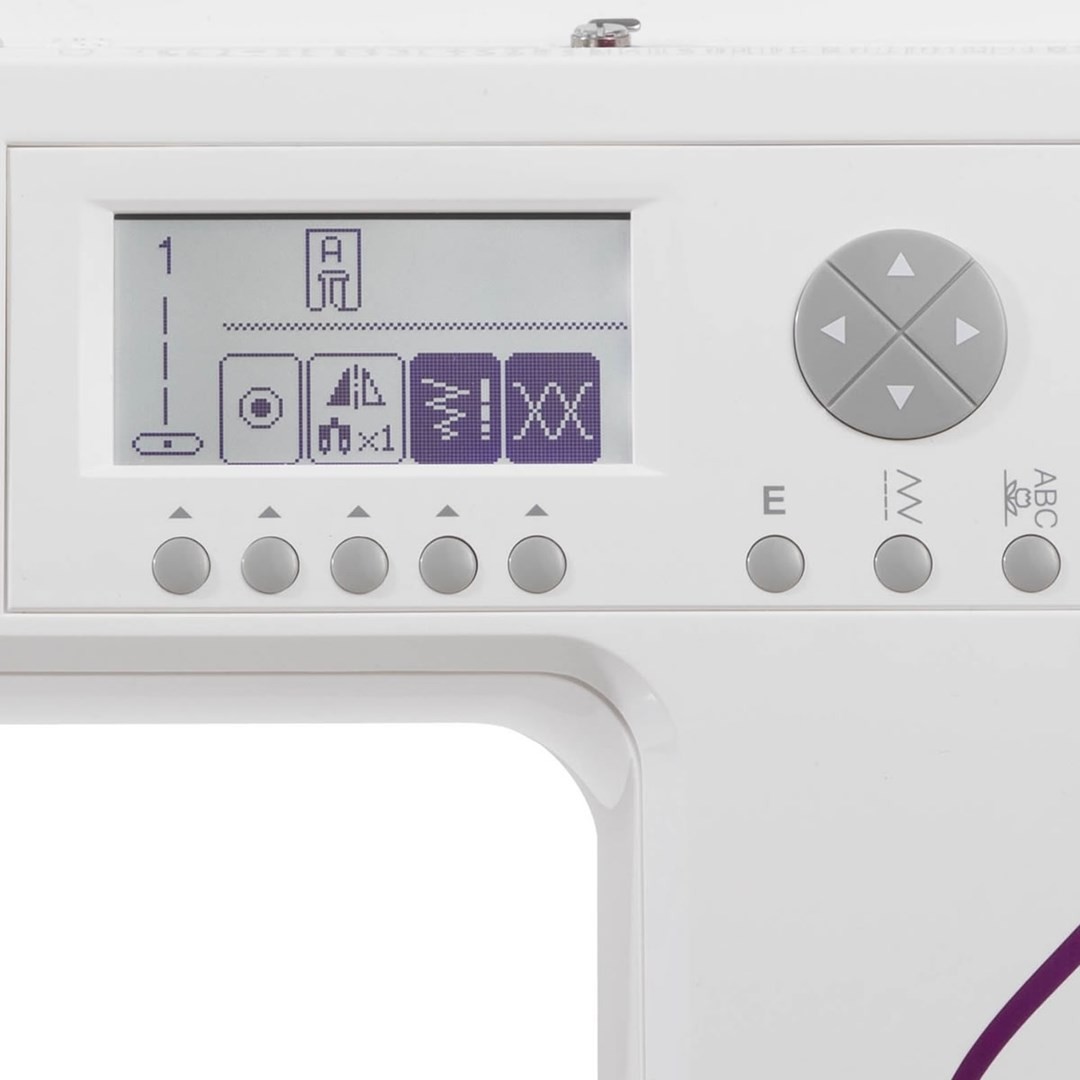 VSM SINGER C430 Bianco Macchina da cucire automatica Cucito 1 tempo 5 mm LCD 810