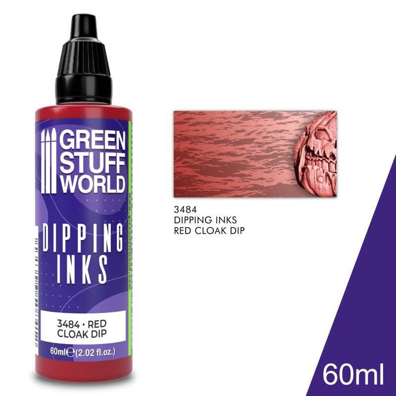 Colore Dipping ink 60 ml - RED CLOAK DIP - Colori Contrast speedpaint miniature