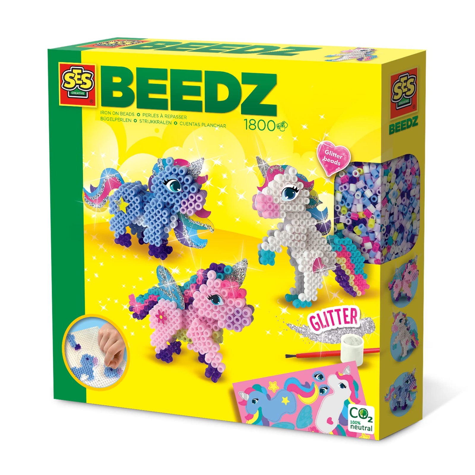 Iron on Beads - Unicorns