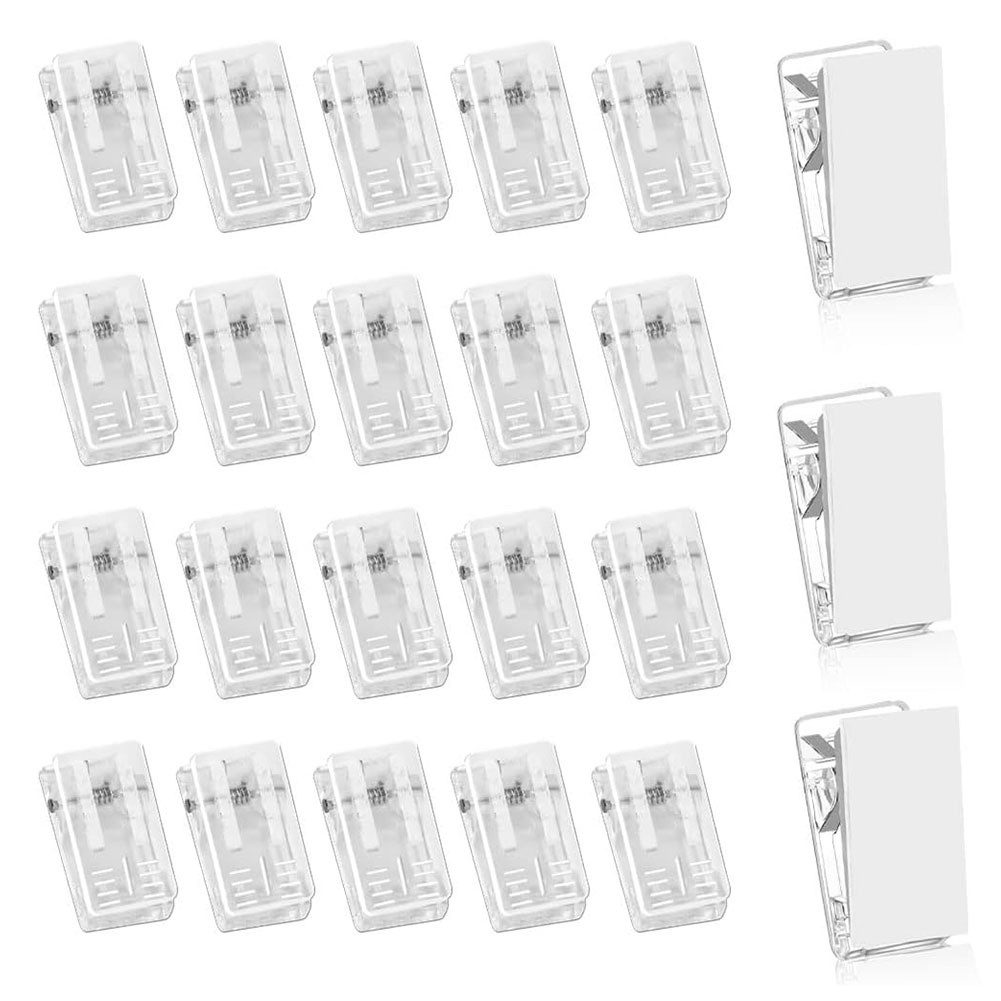 100 Clip Autoadesive, Clip per Arazzi, Clip da Parete, Clip per Foto, Clip 2413