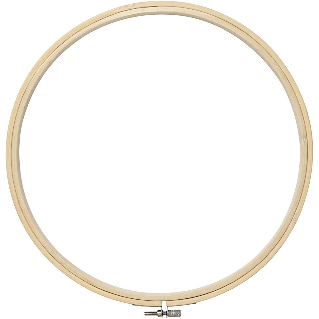 Embroidery Frame, D: 25 cm, 1pc