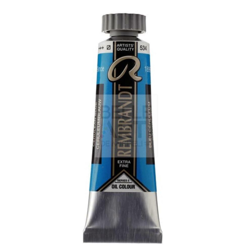 COLORE AD OLIO EXTRA FINE REMBRANDT TUBO T6 DA 15ml 534 BLU CERULEO