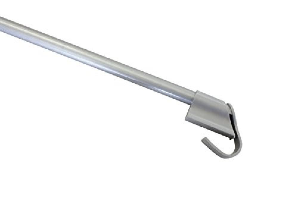 (TG. 75-125 cm) Gardinia 31521 Morsetto di Chiusura, Metallo, Argento, 75-125 cm