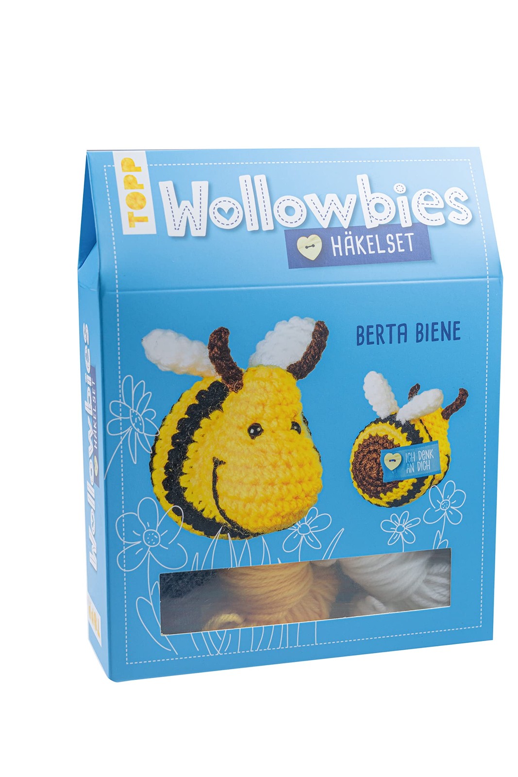 Wollowbies Häkelset Biene: Anleitung und Material für eine Biene zum Selber-Häke