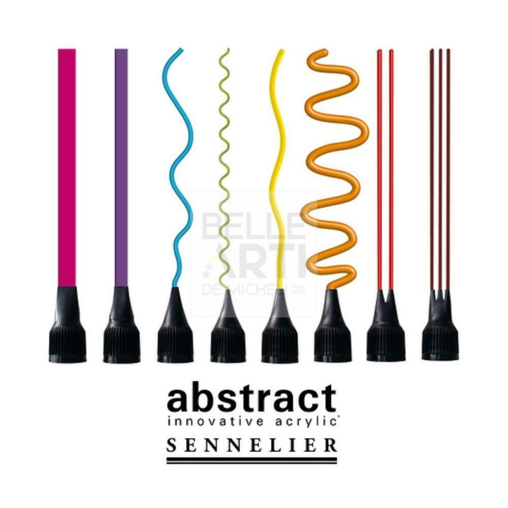 BECCUCCI A PUNTE DA AVVITARE PER COLORI "Abstract" SENNELIER