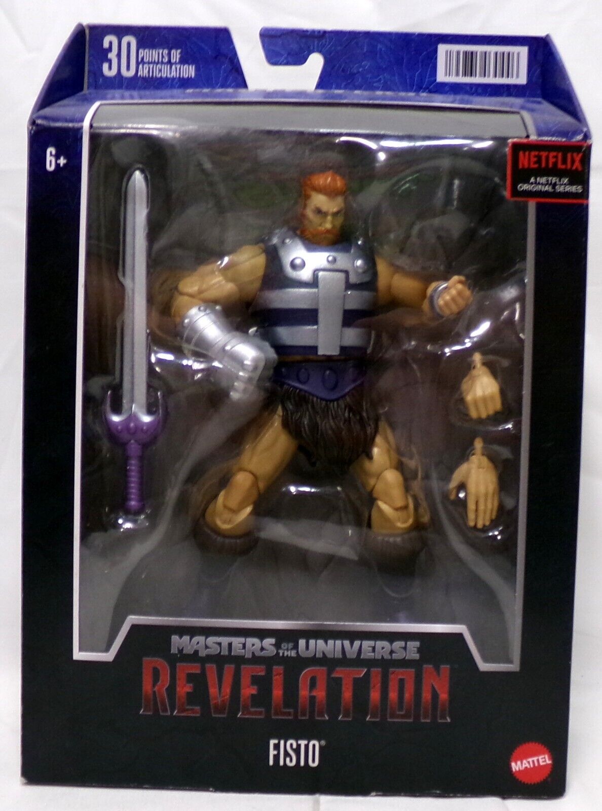 Mattel Dominatori Dell'Universo Masterverse Revelation Fisto 7 " Figura Nuovo