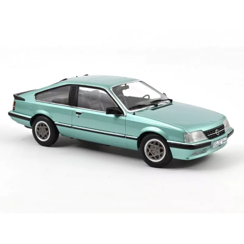 OPEL MONZA 2.5 E 1983 BERYLL GREEN METALLIC 1:18 Norev Auto Stradali Modellino