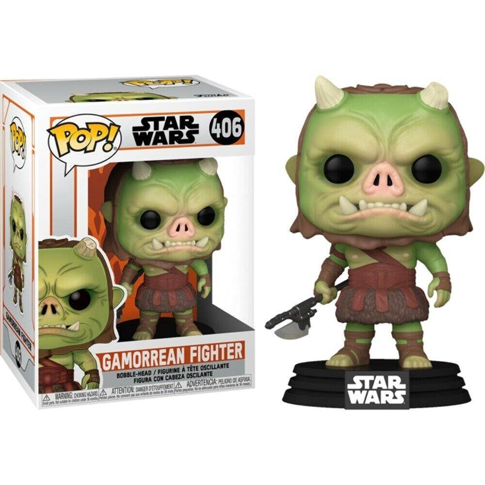 Funko Pop! Star Wars: The Mandalorian Gamorrean Gamorean Fighter - Figura in Vin