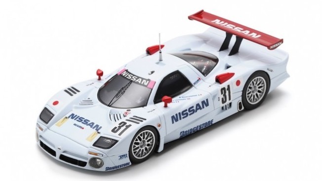 MODELLINO AUTO STATICO SPARK NISSAN R390 GT1 LE MANS TEST 1998 SCALA 1/43