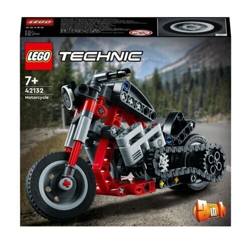 LEGO TECHNIC MOTOCICLETTA SET 2 IN 1   7+ ANNI 163 PEZZI ART 42132