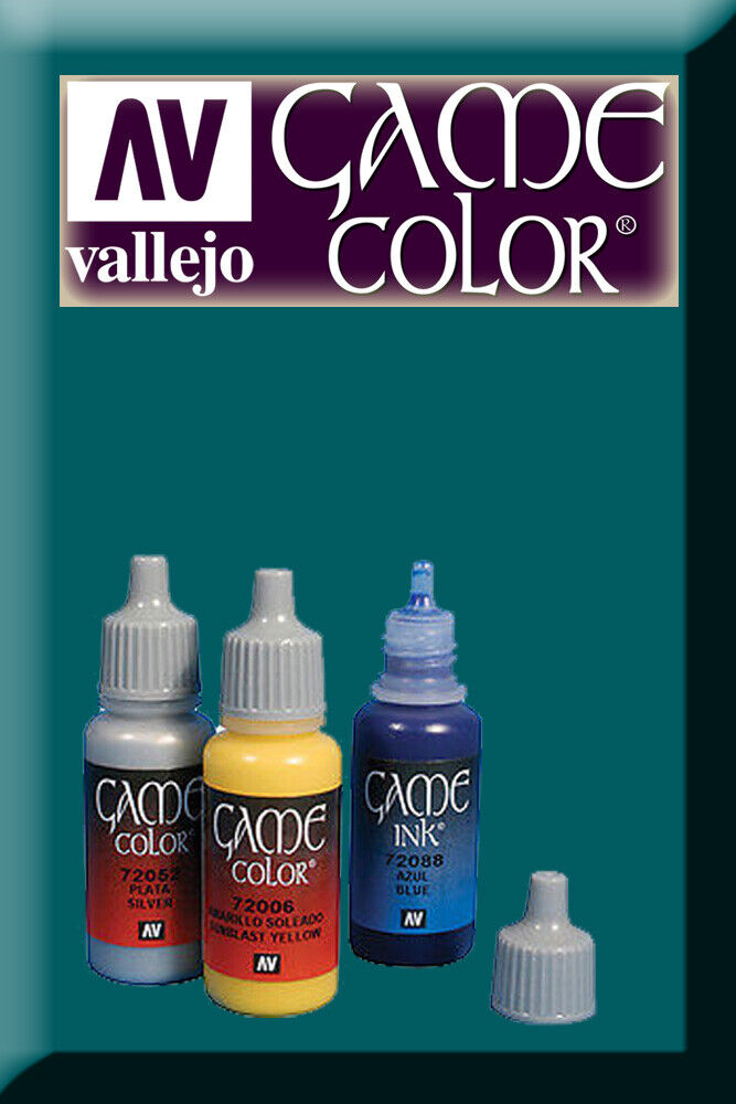 Game Color Falcon Turquoise 72024 Acrylic Paint VALLEJO