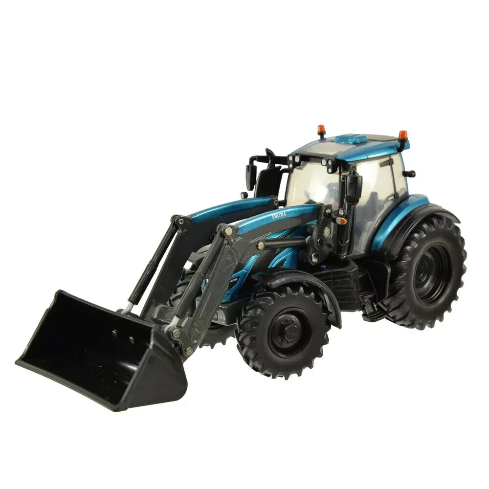 BRITAINS  1:32 DIE CAST  TRATTORE  VALTRA TZ34 WITH FRONT LOADER  ART 43352