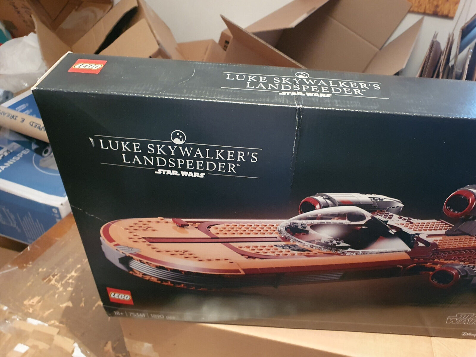 LEGO 75341 Landspeeder di Luke Skywalker STAR WARS nuovo vedi foto scatola