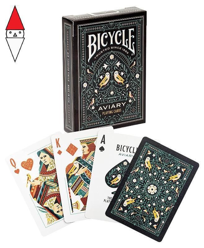 CARTE DA GIOCO UNITED STATES PLAYING CARD BICYCLE TINY AVIARY